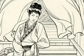 民间故事：白寡妇和猪丈夫图片