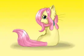 小马宝莉：当马儿们变成小猫咪，碧琪萌化了，紫悦很有高级感图片