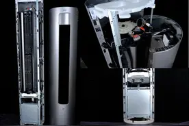 小米米家新风空调3匹 开始拆内机了图片