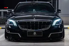 大佬范直接拉满的奔驰W222，5套轮毂有5种不同的感觉图片