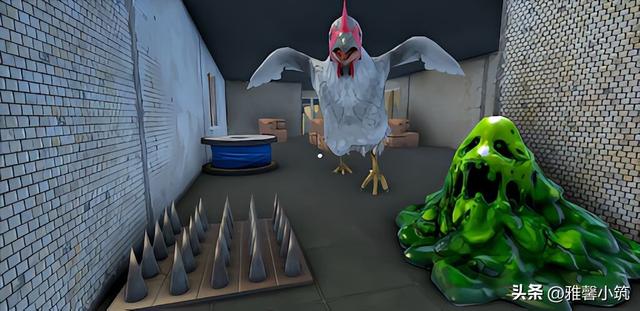 鸡嘴逃生！恐怖冒险游戏《Chicken Feet: Scary Escape》极速求生