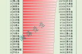 入围全国户籍人口千强的50个河南乡镇排行，淮阳区数量最多图片