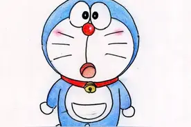 有手就能画，教你画简笔画哆啦A梦图片