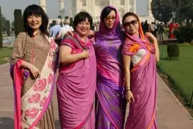 54岁广州女人：我在印度旅行一个月，没有想象中那么差，人很和善图片