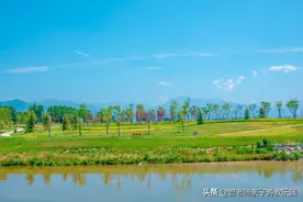 西安沣河绿道最美的地方，靠近秦岭，能玩水，挖沙，露营绝对人少图片