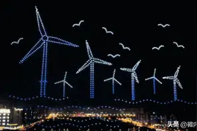 内江城区首次！大型无人机表演秀即将炫酷登场——图片