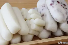 自制糯米年糕，软糯醇香，再分享年糕的3种吃法，简单又好吃图片