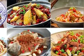 小炒香猪，干锅啤酒兔，口味耗儿鱼，铁板香辣鳝片，子姜牛蛙，醋香鲈鱼....香辣香鲜口味多变旺销菜10例图片