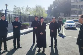 李筱珂一行到卧龙岗街道检查指导工作图片