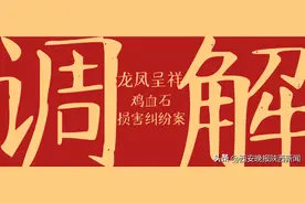 调了！旬阳一起“龙凤图案”鸡血石损害纠纷案调解了！图片