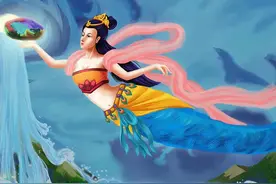 民间传说故事《女娲补天》图片