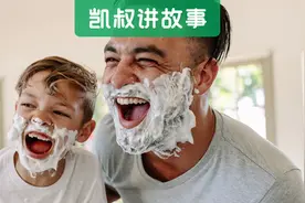 家有男孩，爸爸一定要当“慈父”，原因在这里图片