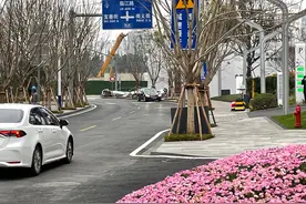 围挡10年后 昆明尚义街西段拆围通车图片