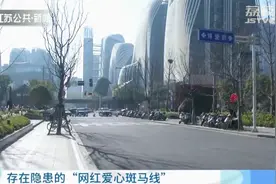 南京一商场为吸引人气设网红斑马线 交警责令清除图片