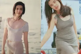 王祖贤穿迷你裙旧照曝光，没有修图和美颜，网友盛赞微胖界天花板图片