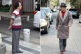 真正有品位的男人，穿西裤不会配皮鞋！你看上海爷爷就知道了图片