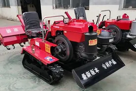 体积小干的活还多的履带旋耕机图片