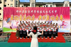 太燃了！邻水县石永中学这场歌咏比赛，看完让人破防了图片