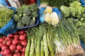 你知道南、北方买菜的差异有多大吗？在北方买菜都是买一麻袋图片