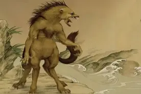 奇书《山海经》中的“犬封国”，男人都是人身狗头，女人跪着伺候图片