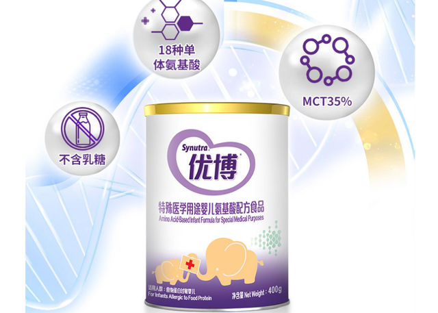 牛奶蛋白过敏太“狡猾”？No！优博氨基酸可拯救