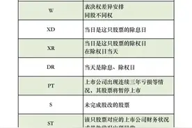 股票代码带字母是什么意思？图片