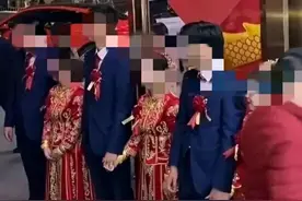 超级婚礼来了，三胞胎姐妹别样的幸福图片