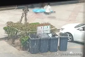 突发！！黄岛一人坠楼身亡图片