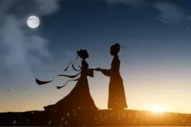 对比一下嫦娥和织女的婚姻生活，看女人追求的幸福是什么图片