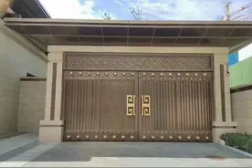 新中式别墅铜门，什么是铜门？铜门的优点图片