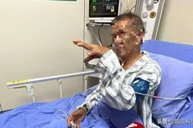 扔石头惹怒眼镜王蛇！七旬老伯被追咬，两招捡回一命，医生：万幸图片