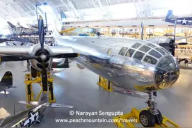 围观B-29超级堡垒重型轰炸机图片