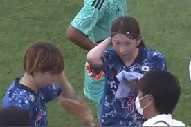 日本女足当今第一颜值美女：22岁新星昨天亮相东亚杯太抢镜图片