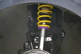 宝马三系升级KW V3避震 先溜低点跑一跑图片