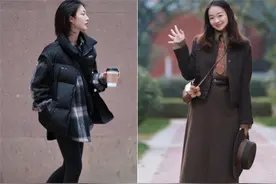 “卷裤脚+露脚踝”好土！今年冬天流行露袜搭配，洋气显瘦又保暖图片