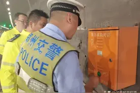 【豫筑平安】高速隧道遇事别慌张 高速交警为您保驾护航图片
