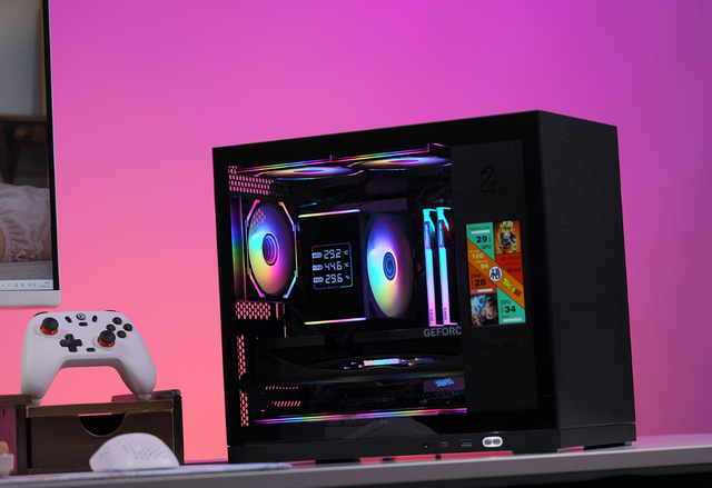 预算9k打造的桌面MATX小钢炮：9600X+5060Ti+闪鳞G500装机