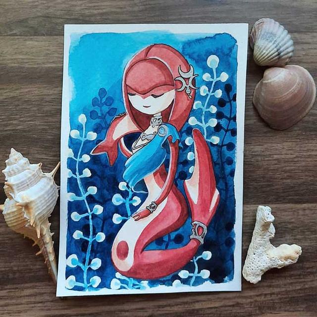 美人鱼画画视频大全