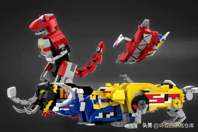 再次唤醒童年DNA的LEGO IDEAS作品，冲啊！恐龙战队