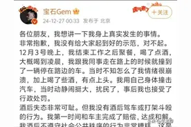 “宝石老舅”承认被行政拘留，称“酒后用身体撞击汽车，没打架”图片