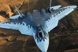 俄媒:苏-57隐形战机，217公里击落战斗机，创全球首创战绩图片