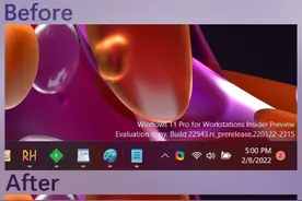 微软 Win11 极简任务栏上手：优化平板体验，但也缺了点小功能图片