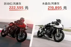 219895元起！2022款凯旋 Speed Triple 1200 RR 正式上市图片