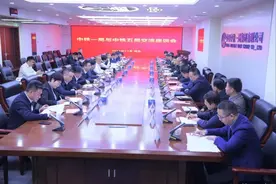 刘晓辉率队到中铁一局开展企业管理对标学习活动图片