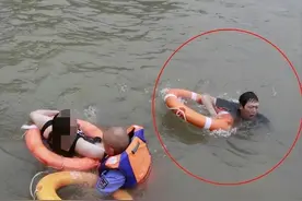 小伙十米高桥跳水舍命救援，国家奖励一套房，网友：给钱就变味了图片