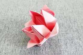唯美莲花折纸教程图解，1张纸轻松学图片