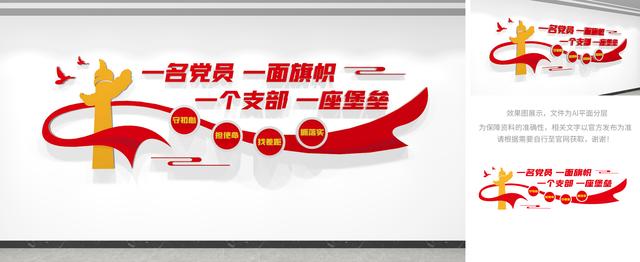 【党建标语】2022最新党建标语文化墙设计