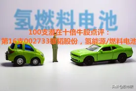 100支潜在十倍牛股点评：第16支002733雄韬股份，氢能源/燃料电池图片