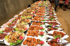 贵州农村酒席二十年来的变化，现在酒席就是打麻将凑热闹图片