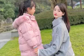 孩子都6岁了，还是一如既往地会穿，这位单亲妈妈终于活出了自我图片